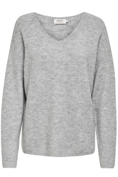 Only onlcamilla v-neck l/s pullover knt